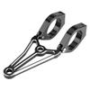Qiilu Motorcycle Bike Headlight Mount Bracket [1 Pair Set] 1.6 Inches (41 Mm) CNC