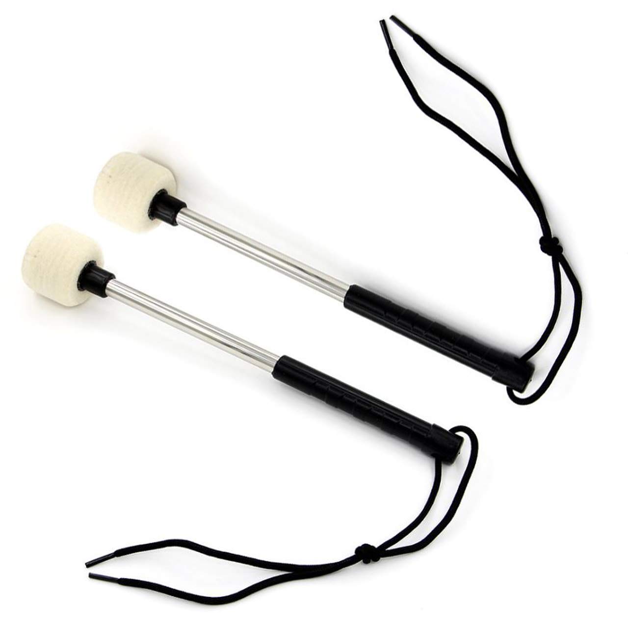 

HAMILO Bass Drum Mallets, Drumsticks, Marching Gongs, Timpani, Bass Drum (Set of 2)