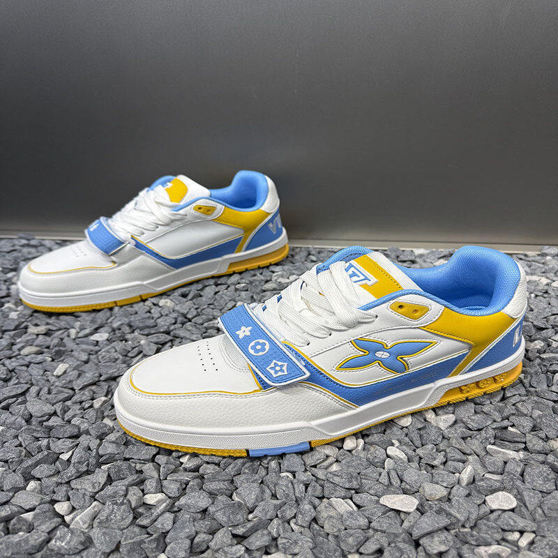 Spring new non-slip casual shoes youth sports shoes light luxury thick baseplate shoes