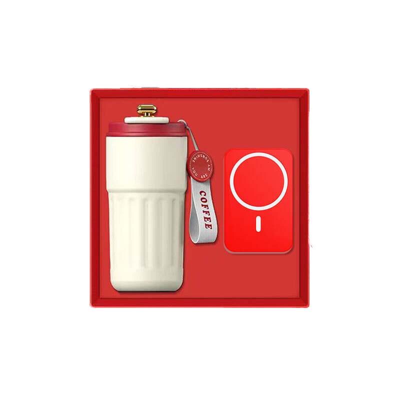 316 Stainless Steel Smart Coffee Mug & Power Bank Gift Set