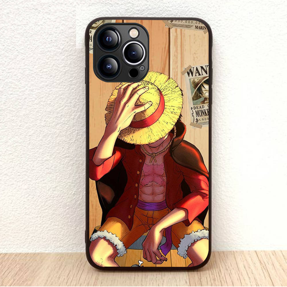 BW-2 Anime One Piece Case for Xiaomi Redmi A3 13C 10A 10C 12C 9A 9C 9T A3X Note 13 8 9 10 11 12 Poco F5 F6 C51 M6 X3 X6 C65 C50 C55 Pro Plus 4G 5