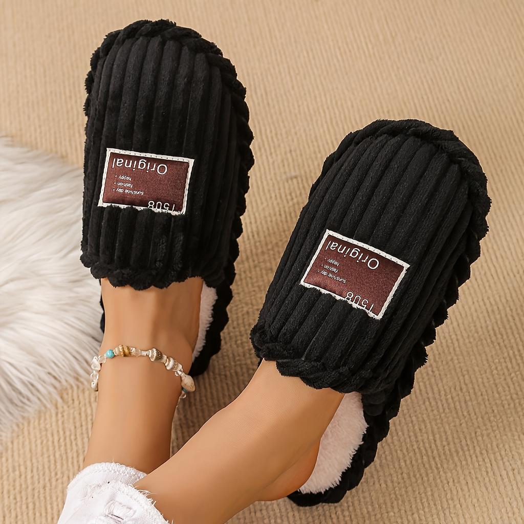 [Non-Slip] Indoor Slippers - Non-Slip - for Men and Women, Autumn and Winter