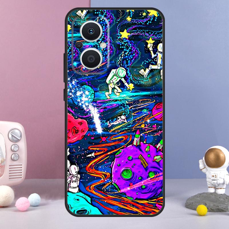 Mushroom Moon Shroom Farmer Funda For OPPO Reno 13 F 11F 12F 14F 10 11 12 14 Pro 7 8 Lite OPPO Find X6 X5 X8 X9 Pro Case