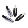 Polka Dot Seamless Hairpin Black White Hair Styling Accessories Cute Acrylic Hair Clips  Daily Wear