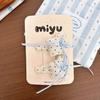Autumn Retro Coffee Color Love Bow Hairpin Temperament All-match Children's Hair Accessories Side Bangs Hairpin Headdress