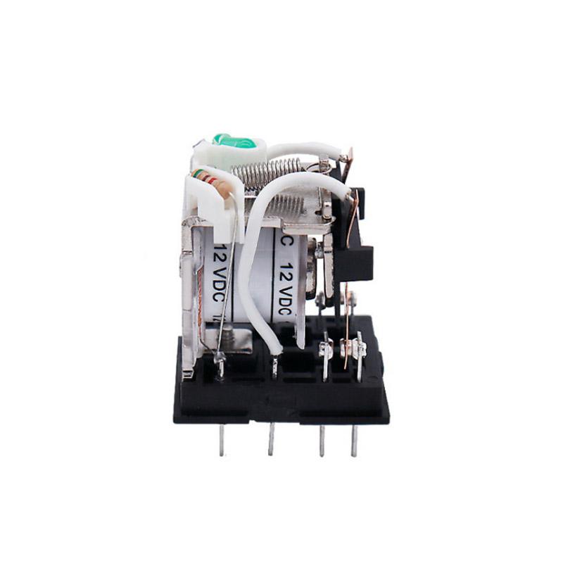 HH52P HH53P HH54P Miniature Coil General Electromagnetic Intermediate Relay Switch LED DC 6V 12V 24V AC 220V MY2NJ/MY3NJ/MY4NJ Relays 5