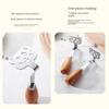Potato Smasher Wooden Handle Food-Grade Stainless Steel Bean Smasher Food Masher Tool for Fruit Avocado Vegetable Salad Meat