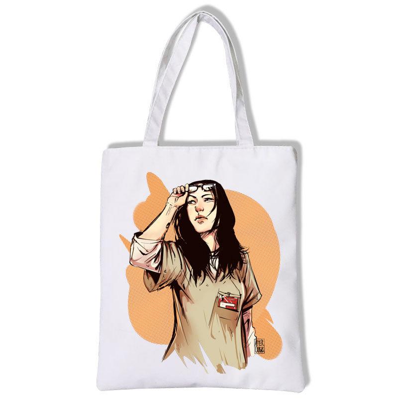 

Shoulder Bag Orange Is The New Black Women S Prison Girls Trendy Fashion Canvas Bag white 11