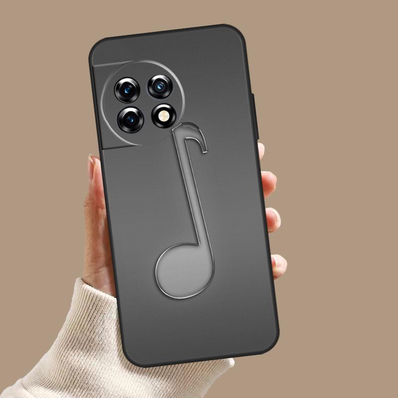 Treble Clef Music Note Case For OnePlus Nord 5 CE 3 4 Lite N20 N30 OnePlus 15 13 12 11 8 9 10 Pro 10T 13T 13R Cover