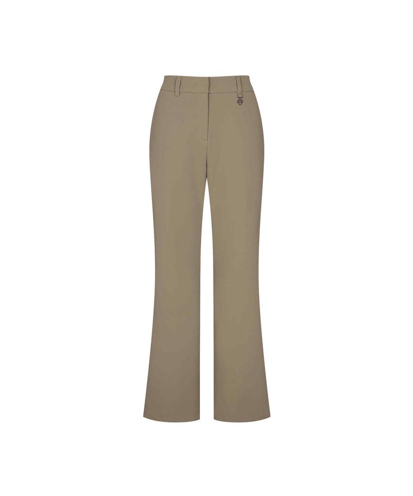 MONDAYFLOW Stress-Free Bootcut Pants_Beige