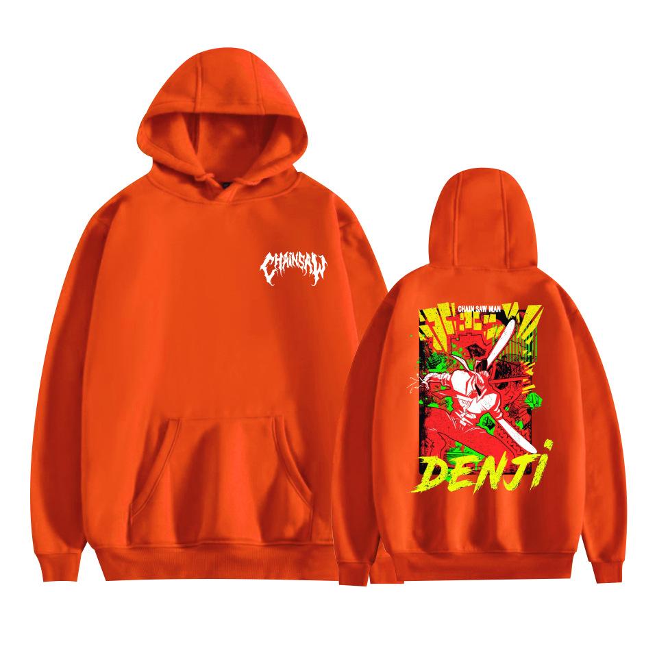 

Chainsaw Man Anime Men Women Hoodies Autumn Casual Pullover Hoodie Fashion Sweatshirts Hip Hop Sweatshirt Clothes XXS помаранчевий
