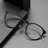 Denmark Designer Ultralight 4.7g Titanium Eyeglass frames Men Women Vintage Round Optical Glasses Frames Computer Eyeglasses