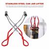 Allystyle Canned Food Storage Jar Lifter, Boiling Sterilization Glass Lifter, Steaming Tongs, Stainless Steel Folder, Boiling Water, Heat Safe Kitchen