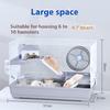Luxury 3-Tier Hamster Cage Villa Large Room Enclosure for Syrian Dwarf Golden Bear Rodents Pet Habitat with Big Size