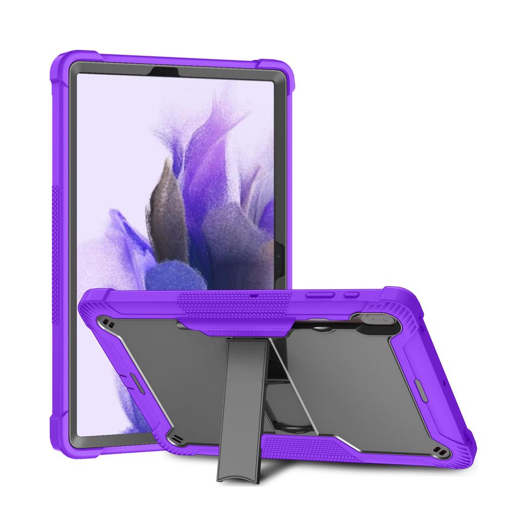Anti-Slip Hybrid Case Universal For Galaxy Tab S8 S7 FE Plus 12.4 inch SM-X800 X806 T970 T975 T976 T730 T735 T736 Stand Cover