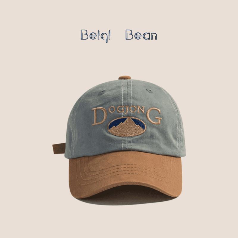 

Childrens Vintage Baseball Cap With Sun Protection For Spring Outdoor Play синий