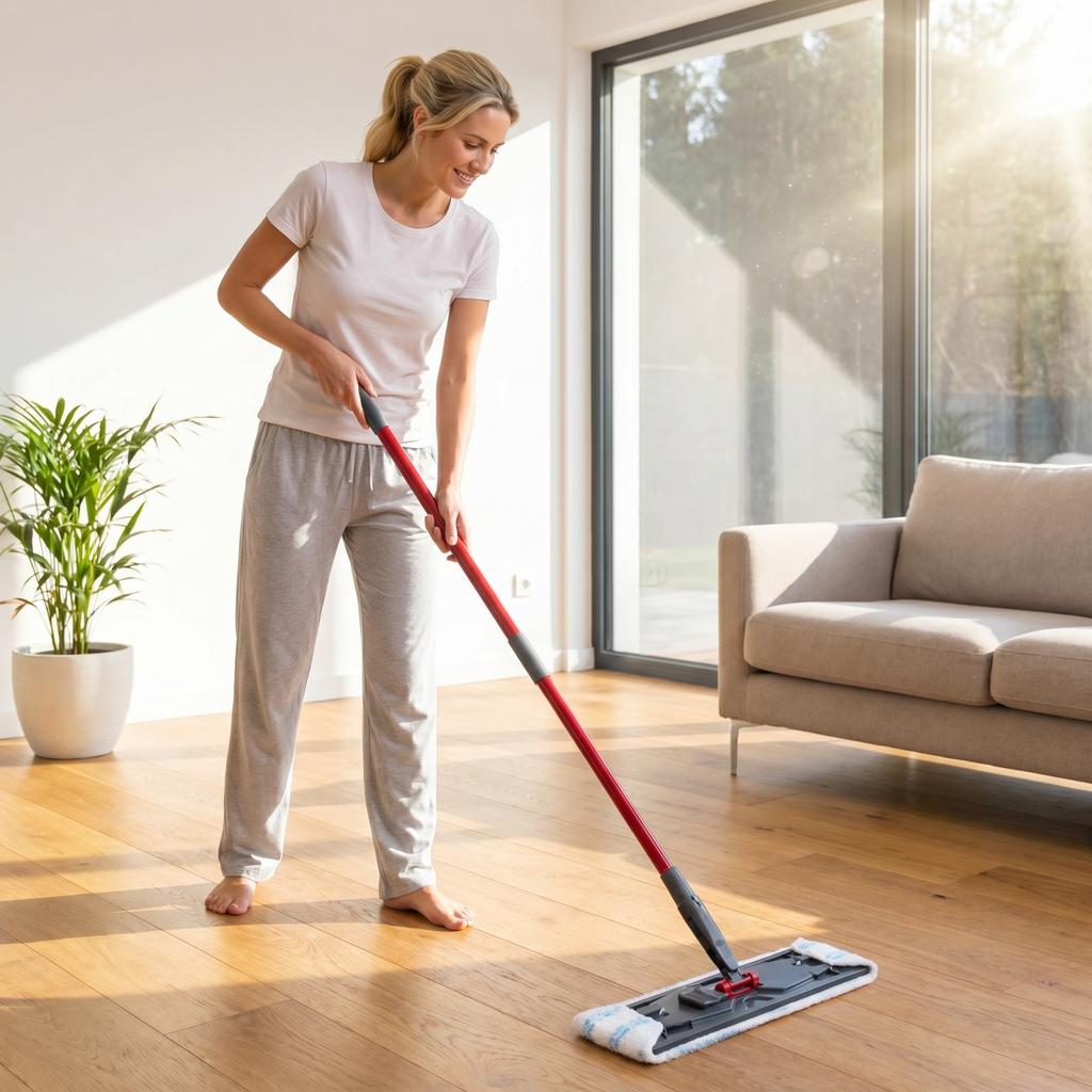 Reusable Washable Flat Mop Cleaning Pads Compatible with O-Cedar H2Pro Replacement Microfiber Mop Cloths for Efficient Floor Cleaning and Maintenance
