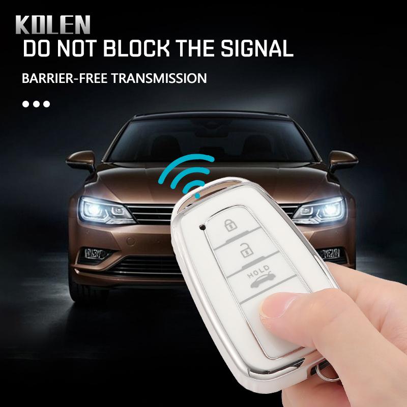 Tpu Car Remote Key Case Cover Shell Fob For Toyota Prius Camry Corolla Chr C-Hr Rav4 Land Cruiser Prado Altis Key Protect Holder