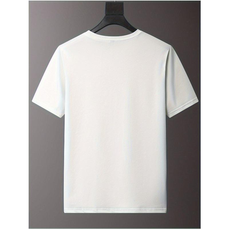 Womens Butterfly Floral Print Round Neck Short Sleeve T Shirt 1pc Polyester Lightweight Knit Slightly Stretchy Casual Summer All Season Top