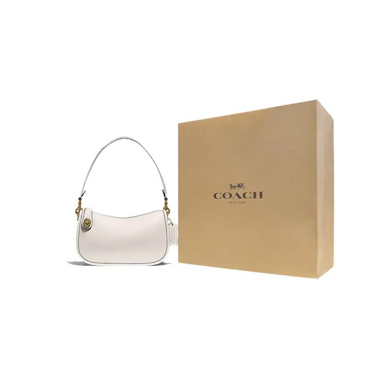 Coach Leather Shoulder Bag , Pochette , Crossbody Bag , Shoulder Bag Women's White (Unisex) Shoulder Bags C0638 B4HA