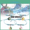 Exquisites Seeblau Dämonentöter Zeitjuwel Armband Anime Anhänger Für Fans