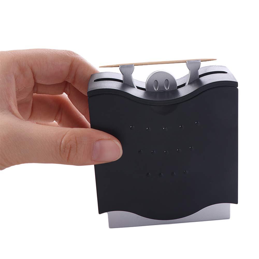 Semi-automatic Hercules Toothpicks Dispenser Weightlifting Posture Toothpick Box  Living Room