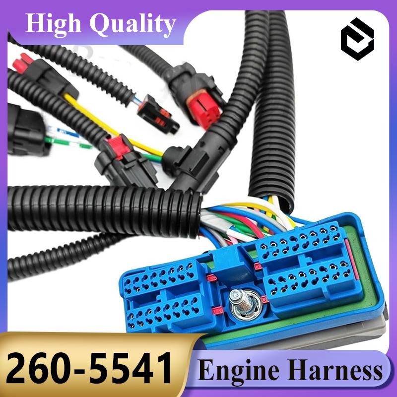 260-5541 2605541 C6.6 Engine Wire Harness for Caterpilar CAT Engine C6.6 323D E323D Excavator Parts