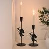 Ironwork Metal Candlestick Ornaments Tall Candlesticks Home Handicrafts and Decorations
