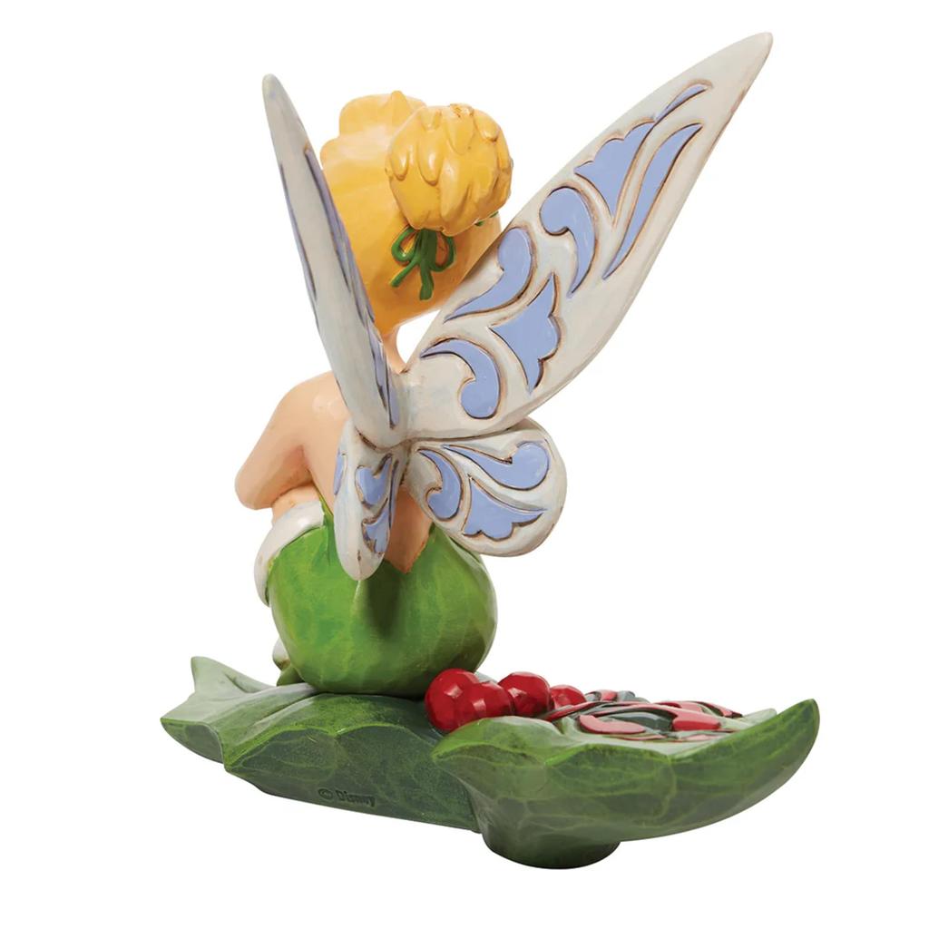 Enesco Tinkerbell auf Stechpalme x H13 x T16cm DTR6010874 Statue/Figur "Disney Traditions" B9.5