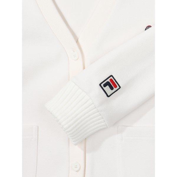 Fila Puvilla Collaboration Wappen Cardigan Fs2ftf4p01x Fwh