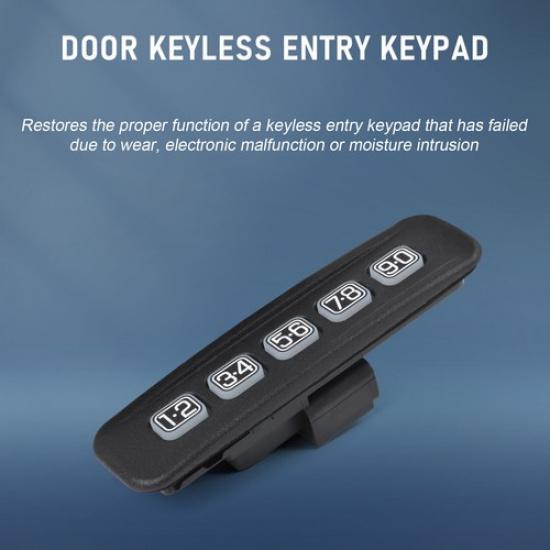 Black Left Driver Door Keyless Entry Number Keypad For Ford Lincoln 8L8Z14A626AA