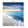 6 Strips Blue Sky and Sea Stair Stickers Vinyl Self-Adhesive Refurbished Staircase Decals 39.37 X 7.08 Inch for 6 Steps