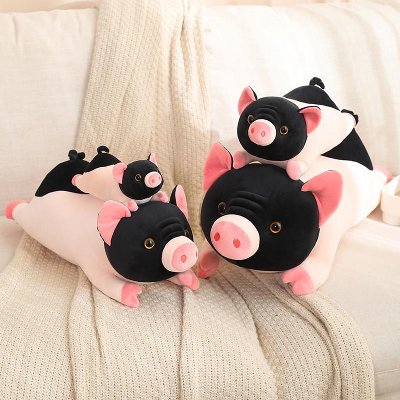 Adorable Cartoon Animal Plush Pig Pillow Soft Toy Perfect For Kids Birthday Gift