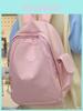 Nylon Womens Backpack With Design For School And Travel Use