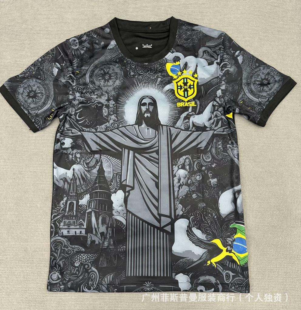 Fußballtrikot Weltmeisterschaft Großhandel Brasilien Argentinien Arsenal Palästina Barcelona Kroatien Frankreich Trikot