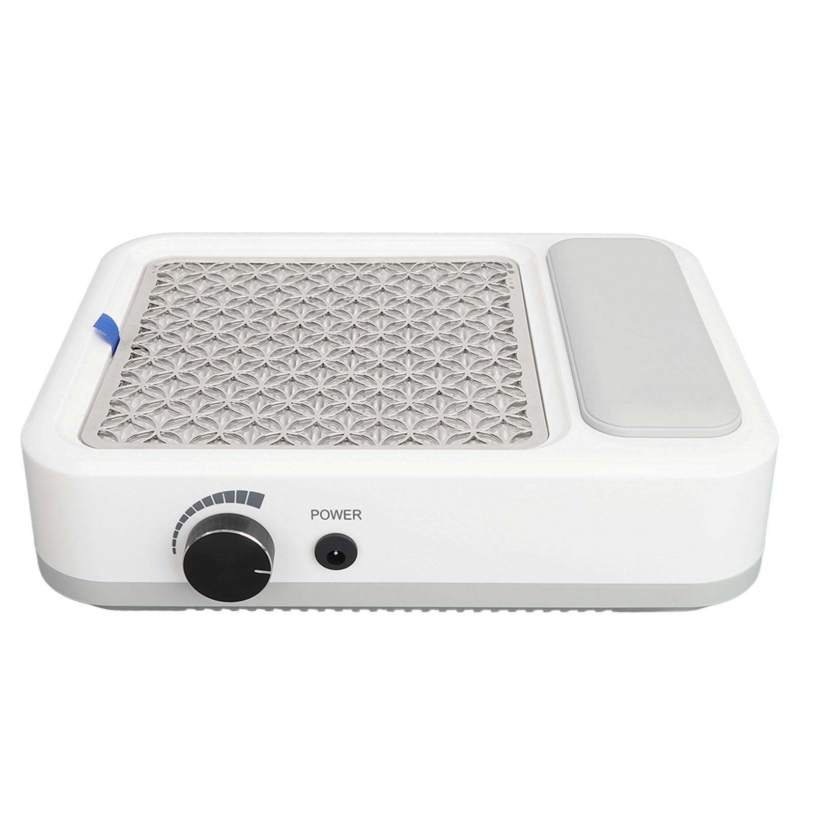 

Пылесборник для ногтей с многоразовым фильтром, подушка для рук, регулируемая скорость, вакуумный экстрактор для ногтей US Plug