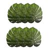 ABWR-8 Piezas Manteles Individuales de Hojas Tropicales Hojas de Monstera Artificiales de EVA Hoja de Palma, Para Decoraciones de Mesa de Boda Suministros para Fiestas