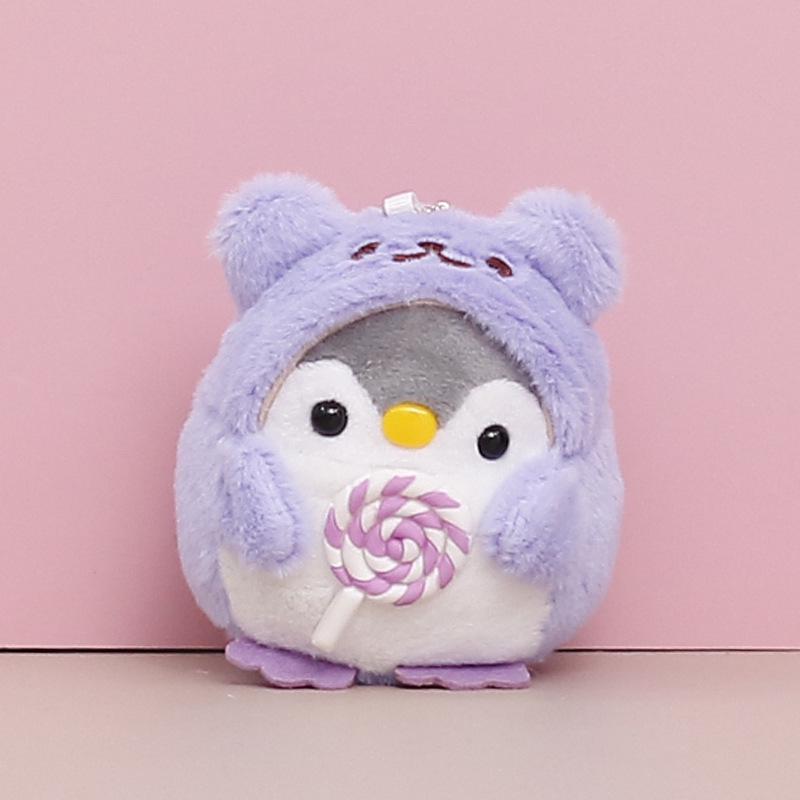 

Милый плюшевый брелок-пингвин - Мягкая игрушка, Маленькая подвеска, Свадебный подарок для бросания 12 cm