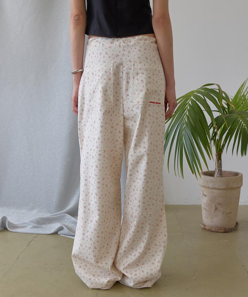 Eopaeleolakaibeu Muse Floral String Pants - Ivory