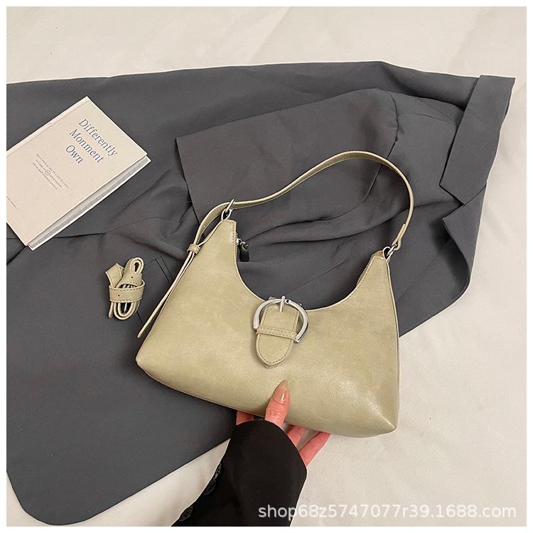 Niche design underarm bag women's 2025 autumn and winter new trendy fashion casual versatile one-shoulder crossbody soft leather bag