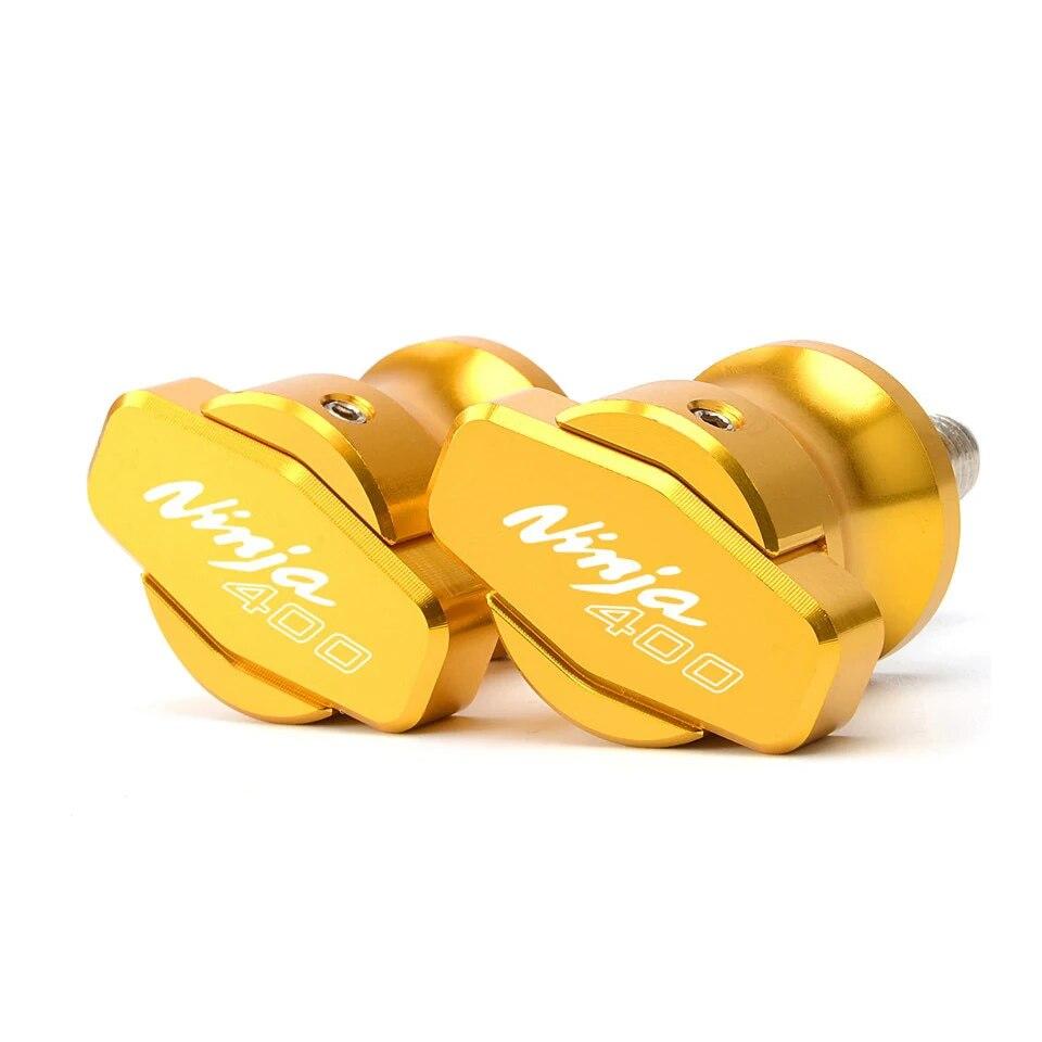 8mm Motocyklové CNC Hliníkové Cievky kyvnej vidlice Skrutky pre zadný stojan Posuvníky Príslušenstvo Pre Kawasaki Ninja 400 2018- ninja 400
