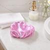 Yousheng Ruffle Love Heart Jewelry Tray, 3D Printed Earrings Necklace Ring Dish Tray, Decorative Keys Trinkets Holder Organizer Tray