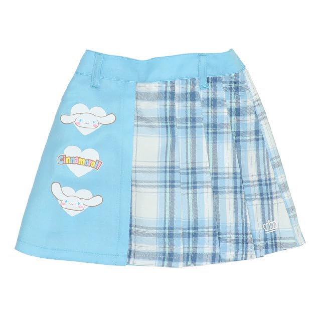 BABYDOLL Sanrio Asymmetrical Skirt 9573K with Inner Clothing for Baby Cinnamoroll Collaboration Pants, Children's Girls, 100cm,