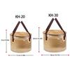 Collapsible Water Bucket For Camping Fishing Outdoor Activity 20L/30L Capacity With Handle PVC Portable Storage