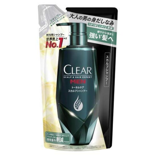 Clear For Men Total Care Scalp Shampoo Refill 280g X 3-pack