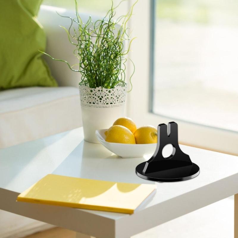Integrated Cutter Display Stand Durable Acrylic Organizers Space Saving Kitchen Countertop Storage For Home And Restaurant Use