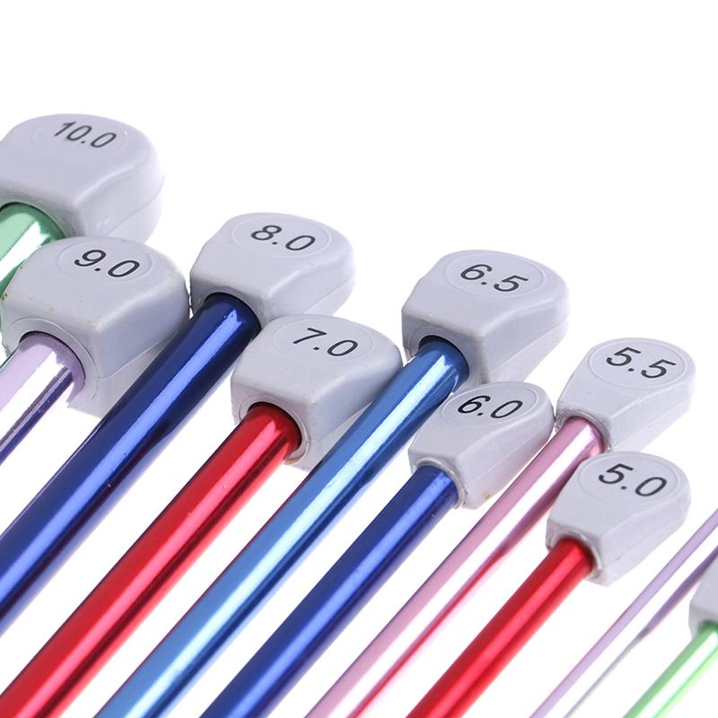 14 Size Afghan Crochet Hooks Aluminum Knitting Needles 2.5 To 11Mm Crochet Hook