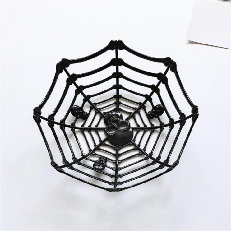 4 Pieces Candy Bucket Hollow Snacks Basket Plastic Storage Basket Cool for Candy