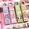 Kaba Bear Multi-Color Ten-in-One Ballpoint Pen - Cute Cartoon Design for Creative Students