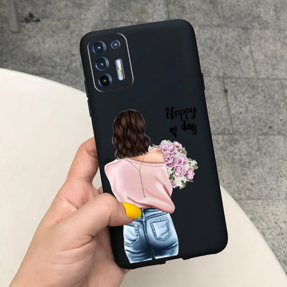Für Motorola Moto G9 Plus Hülle Mode Liebesherz Weiche Abdeckung Silikon TPU Funda Für Moto G9 Plus XT2087-1 G9Plus Handy Tasche Hüllen